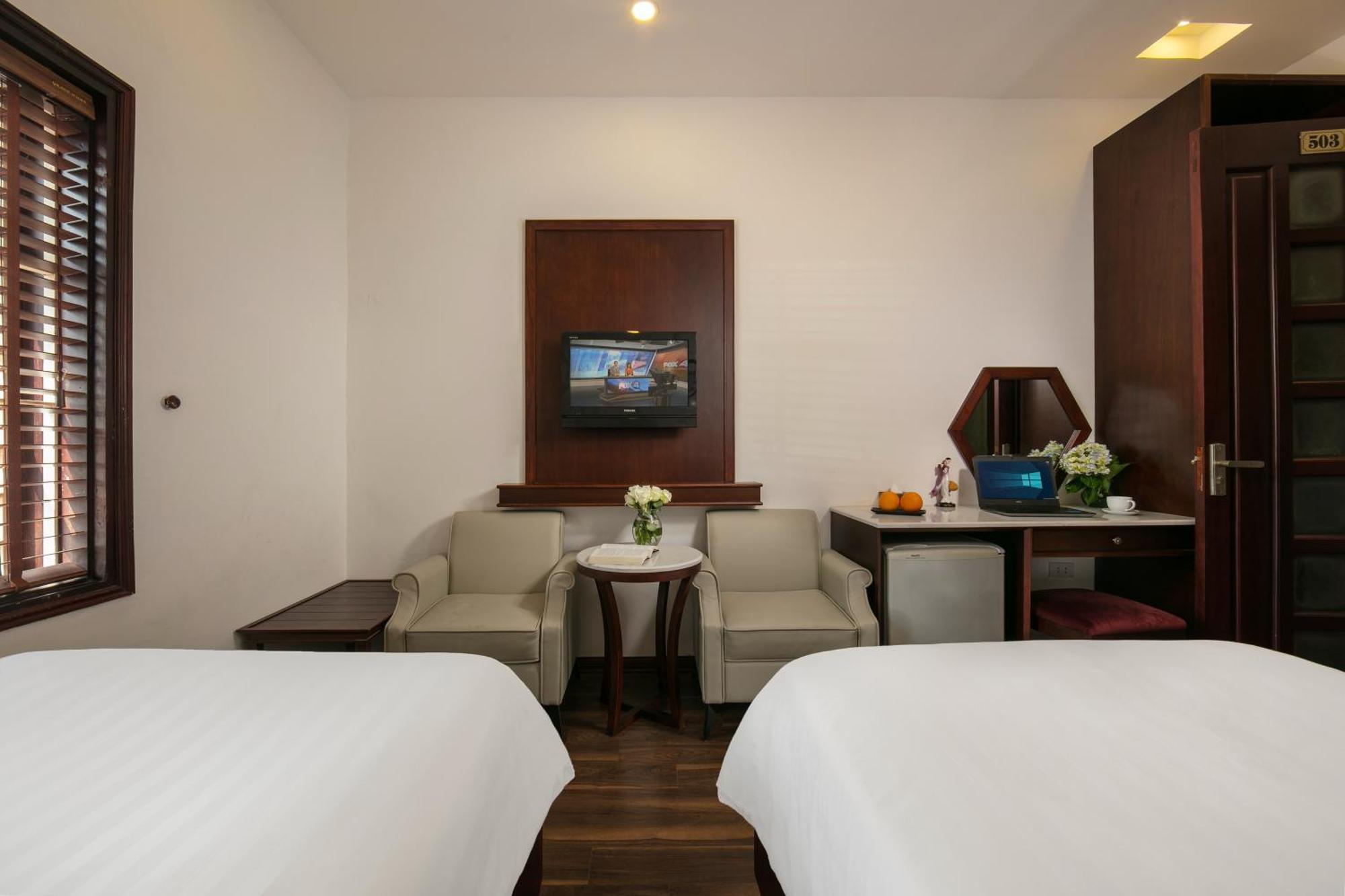 Victory Legend Hotel & Spa Hanoi Exterior foto